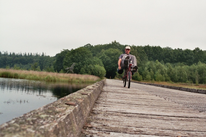 Op de ligfiets door het Grolloërveen