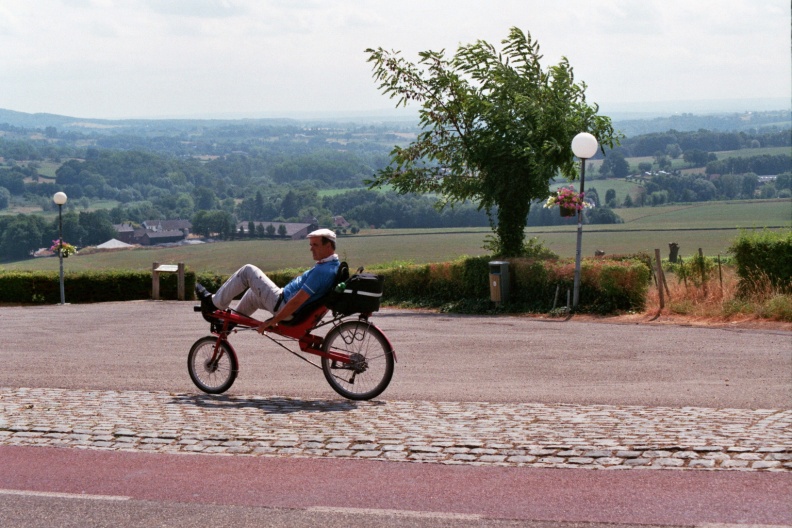 Op de ligfiets in Eperheide