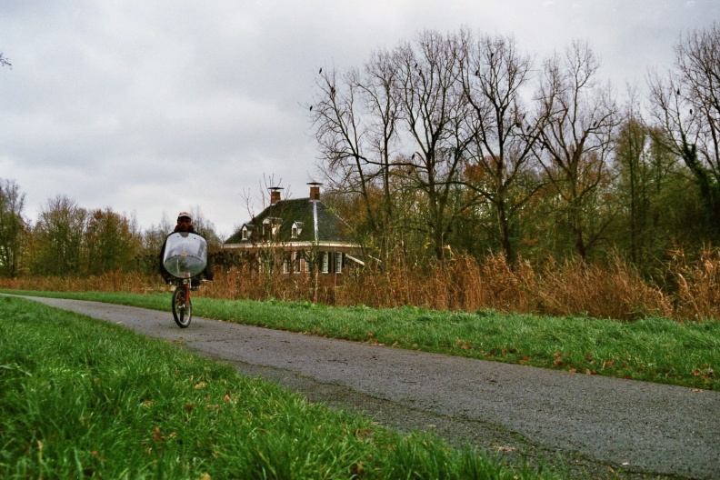 Op de ligfiets bij Vliethoven