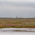 Texel: De Slufter met de vuurtoren van Eierland