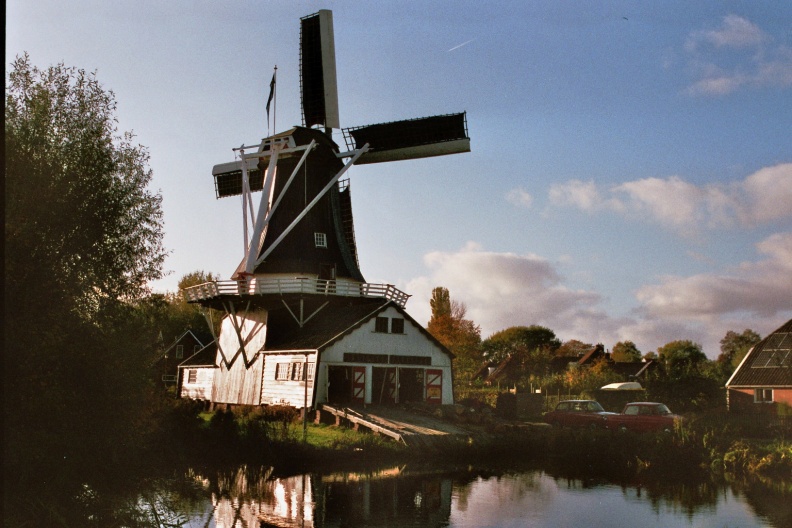 Houtzaagmolen Fram met Daf 33 en Daf 46