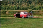 Camping Weserbergland aankomst