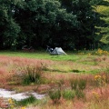 Fietskamperen op landgoedcamping Buiten in Midlaren