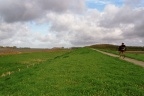 Fietspad Windeweersterweg op de Reitdiepdijk