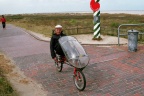 Ligfietsen op Borkum