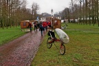 Ligfiets op de kerstmarkt bij de Fraeylemaborg