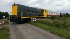 Loc 2278 van de STAR trekt een trein naar Veendam