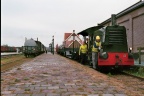 Locomotor 204 rangeert op Stadskanaal Hoofdstation