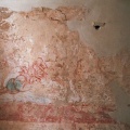 Corvey: Karolingische Fresco van Odysseus in gevecht met Skylla