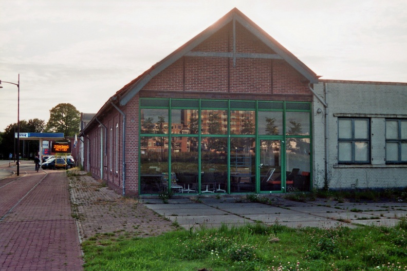 Voormalige locomotiefremise van de Dedemsvaartsche Stoomtramweg-Maatschappij (DSM) in Coevorden