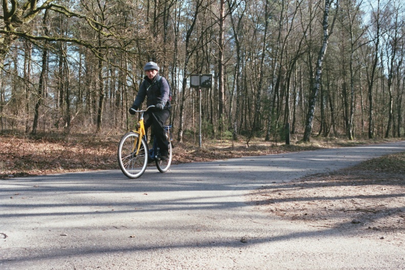 Op een OV-fiets langs de Leuder Heide