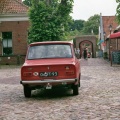 Daf 46 op het Marktplein van Bourtange