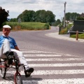 Met de ligfiets in Gemmenich (Plombières) België