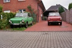 Een Daf 44 en een Daf 46 in Ahlhorn