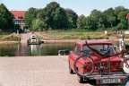 Het veer over de Weser bij Grohnde