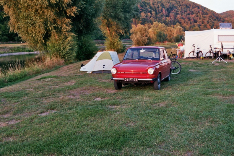 Kamperen met de Daf op Camping Weserbergland