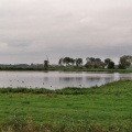 Hoeksmeer met de molens  de Meervogel en de Kloostermolen op de achtergrond