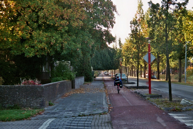 Op de ligfiets bij de Knoalster treurbeuk