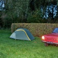 Flits en tijdopname van de tent en Daf op Wilgenheerd