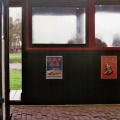 Reclame voor de Daf 44 op op de tram in het Veenpark