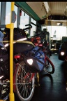 In de fietsbus op de Afsluitdijk