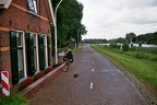 Op de Hasselterdijk langs het Zwarte Water in Zwolle