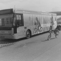 Fietsbus Afsluitdijk bij Kornwerderzand